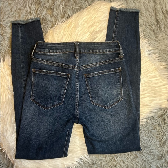 JBD High Waisted Button Fly Skinny Jeans - Picture 3 of 6